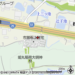 奈良県天理市石上町828周辺の地図