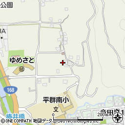 奈良県生駒郡平群町椿井周辺の地図