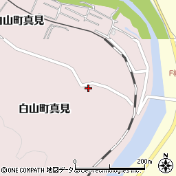 三重県津市白山町真見180周辺の地図