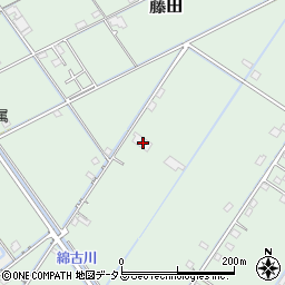 岡山県岡山市南区藤田687周辺の地図