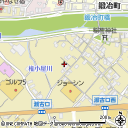 三重県名張市瀬古口103周辺の地図