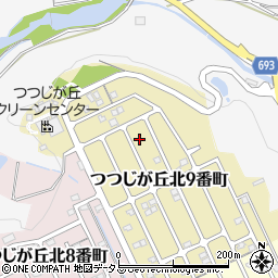 三重県名張市つつじが丘北９番町169周辺の地図