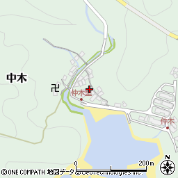 静岡県賀茂郡南伊豆町中木1255周辺の地図