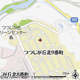 三重県名張市つつじが丘北９番町174周辺の地図