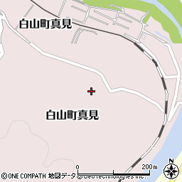 三重県津市白山町真見110周辺の地図