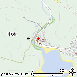 静岡県賀茂郡南伊豆町中木1244周辺の地図