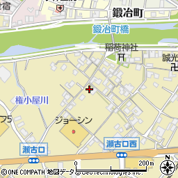 三重県名張市瀬古口240周辺の地図