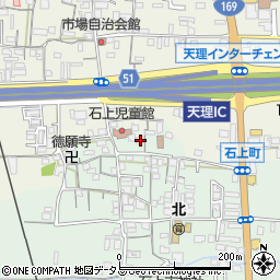 奈良県天理市石上町571周辺の地図