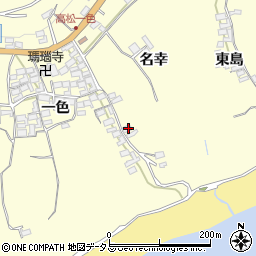 愛知県田原市高松町一色21周辺の地図