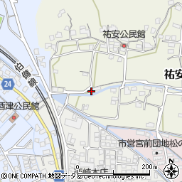 岡山県倉敷市祐安1371周辺の地図