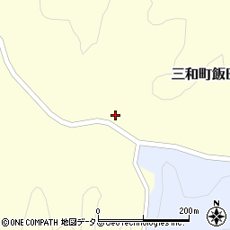 広島県三次市三和町飯田329周辺の地図