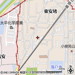 津谷商事株式会社　奈良第２工場周辺の地図