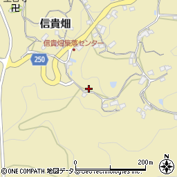 奈良県生駒郡平群町信貴畑457-3周辺の地図