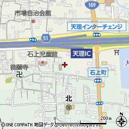 奈良県天理市石上町148周辺の地図