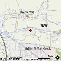 岡山県倉敷市祐安939周辺の地図