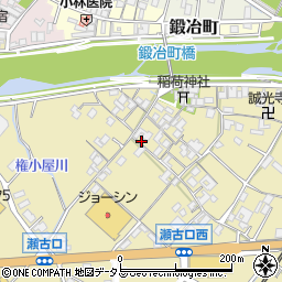 三重県名張市瀬古口263周辺の地図