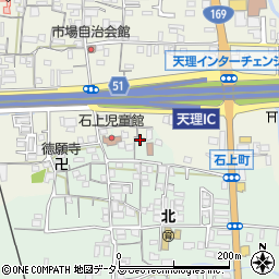 奈良県天理市石上町583-2周辺の地図