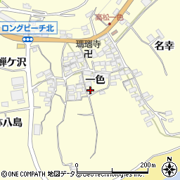 愛知県田原市高松町一色72-1周辺の地図