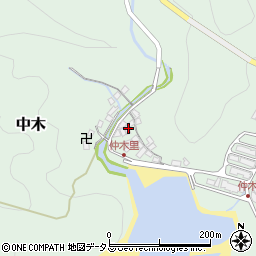 静岡県賀茂郡南伊豆町中木1250周辺の地図