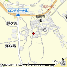 愛知県田原市高松町一色66周辺の地図