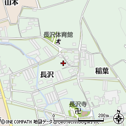愛知県田原市長沢町長沢50周辺の地図