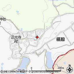 奈良県生駒郡平群町椹原539周辺の地図