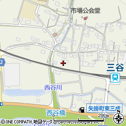 岡山県小田郡矢掛町東三成1044周辺の地図