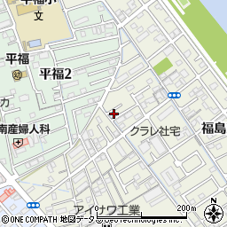 株式会社エイシン　岡山営業所周辺の地図