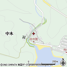 静岡県賀茂郡南伊豆町中木1247周辺の地図