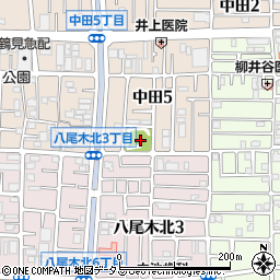 中田第2公園周辺の地図