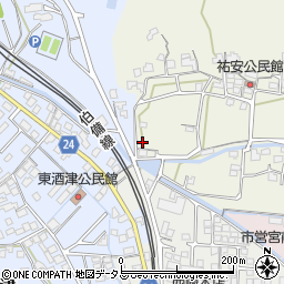 岡山県倉敷市祐安1374-7周辺の地図
