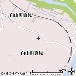 三重県津市白山町真見104周辺の地図