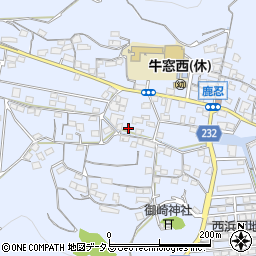 岡山県瀬戸内市牛窓町鹿忍5297周辺の地図