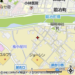三重県名張市瀬古口88周辺の地図