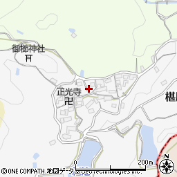 奈良県生駒郡平群町椹原521周辺の地図