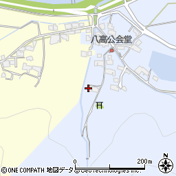 岡山県倉敷市真備町服部16周辺の地図