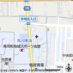 愛知ミタカ運輸株式会社奈良営業所周辺の地図