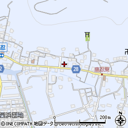 岡山県瀬戸内市牛窓町鹿忍947-2周辺の地図