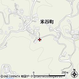 奈良県奈良市米谷町821周辺の地図