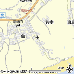 愛知県田原市高松町一色16周辺の地図