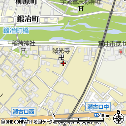 三重県名張市瀬古口420周辺の地図