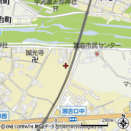 三重県名張市瀬古口478周辺の地図