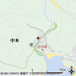 静岡県賀茂郡南伊豆町中木1219周辺の地図