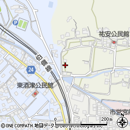 岡山県倉敷市祐安1374周辺の地図