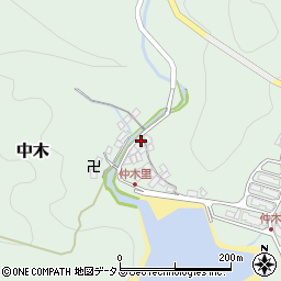 静岡県賀茂郡南伊豆町中木1248周辺の地図
