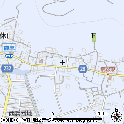 岡山県瀬戸内市牛窓町鹿忍939周辺の地図
