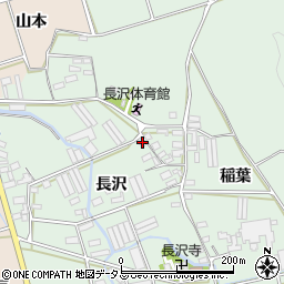 愛知県田原市長沢町長沢51周辺の地図