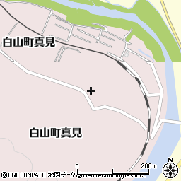 三重県津市白山町真見223周辺の地図