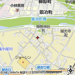 三重県名張市瀬古口285周辺の地図
