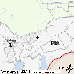 奈良県生駒郡平群町椹原265周辺の地図